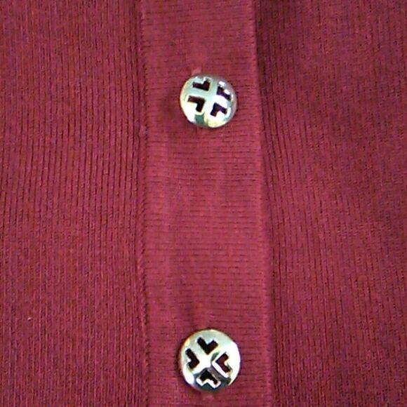 Whisper Knit Red Cardigan Sweater - Picture 6 of 7